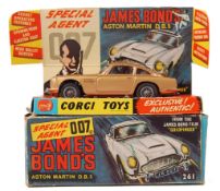 CORGI TOYS JAMES BOND DIECAST MODEL 261 ASTON MARTIN DB5