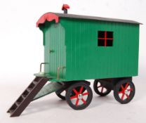 LIVE STEAM TRACTION ENGINE PULL ALONG LIVING VAN MODEL KIT