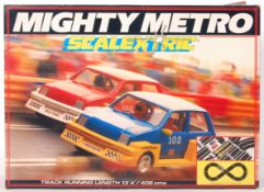 SCALEXTRIC ' MIGHTY METRO ' SLOT CAR RACING SET BOXED