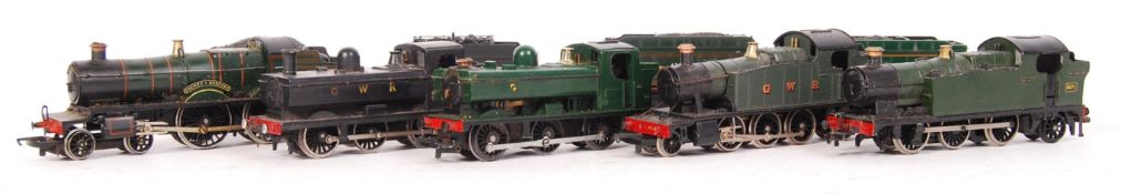 ASSORTED 00 GAUGE MODEL RAILWAY TRAINSET LOCOMOTIVES