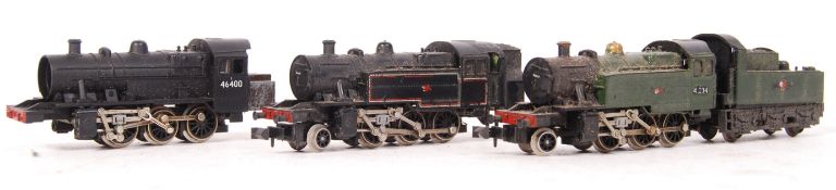 ASSORTED TTR TRIX TWIN RAILWAY N GAUGE MODEL RAILWAY LOCOMOTIVES