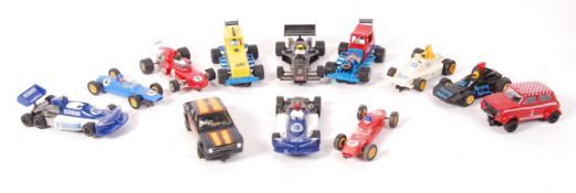 COLLECTION OF ASSORTED SCALEXTRIC SLOT RACING CARS