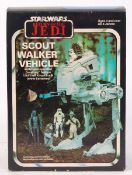 RARE PALITOY STAR WARS SCOUT WALKER NEAR MINT EMPTY BOX