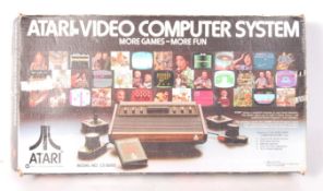 VINTAGE ATARI CX-2600 VIDEO GAMES COMPUTER CONSOLE SYSTEM