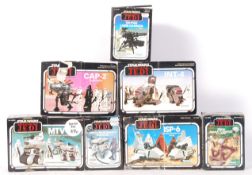 KENNER / PALITOY VINTAGE STAR WARS ' MINIRIG ' ACTION FIGURE PLAYSETS