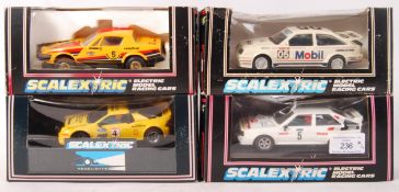 COLLECTION OF VINTAGE SCALEXTRIC BOXED SLOT RACING CARS