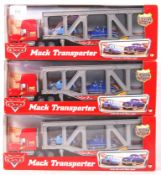 DISNEY PIXAR ' CARS ' ' MACK TRANSPORTER ' DIECAST MATTEL SETS