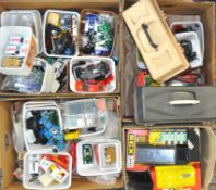 HUGE COLLECTION OF VINTAGE SCALEXTRIC CAR PARTS & SPARES