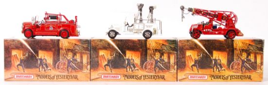 MATCHBOX MODELS OF YESTERYEAR FIRE ENGINE SERIES SCALE DIECAST