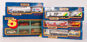 VINTAGE 1980'S MATCHBOX BOXED DIECAST MODEL SETS