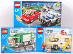 ASSORTED LEGO CITY FACTORY SEALED SETS
