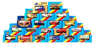 COLLECTION OF MATCHBOX 1-75 SERIES EX-SHOP STOCK DIECAST MODELS