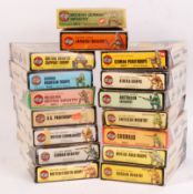 COLLECTION OF VINTAGE AIRFIX 1:32 SCALE PLASTIC MODEL FIGURES
