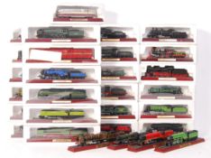 ASSORTED ATLAS EDITION 00 GAUGE MODEL RAILWAY STATIC LOCOMOTIVES