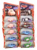DISNEY PIXAR ' CARS ' MATTEL MADE CARDED DIECAST MODELS