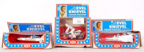 IDEAL MADE EVEL KNIEVEL SCALE PRECISION DIECAST MODEL MINIATURES