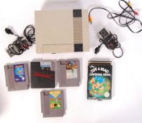 VINTAGE NINTENDO ENTERTAINMENT SYSEM NES GAMES CONSOLE & GAMES