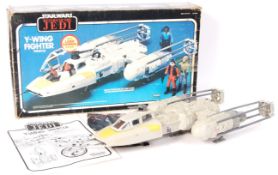 RARE VINTAGE STAR WARS Y-WING FIGHTER ACTION FIGURE PLAYSET
