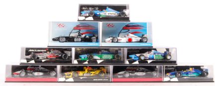 MINICHAMPS 1:43 SCALE DIECAST MODEL FORMULA 1 RACING CARS