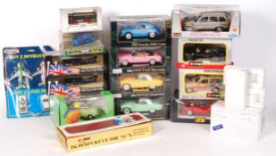 COLLECTION OF ASSORTED BOXED DIECAST MODEL CARS & VEHICLES