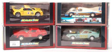 VINTAGE BOXED SCALEXTRIC SLOT RACING CARS
