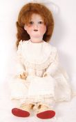 CHARMING ANTIQUE GERMAN ARMAND MARSEILLE BISQUE HEADED DOLL