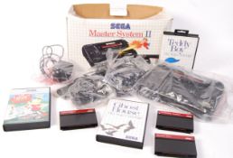 VINTAGE SEGA MASTER SYSTEM II GAMES CONSOLE & GAMES