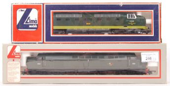 TWO LIMA MODEL RAILWAY 00 GAUGE TRAINSET LOCOMOTIVES