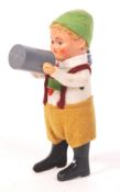 RARE 1930'S SCHUCO TINPLATE CLOCKWORK DRINKING BOY TOY