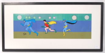 RARE BATMAN BOB KANE FILMATION ANIMATION CEL PRESE