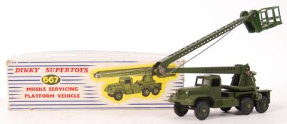 VINTAGE DINKY SUPERTOYS BOXED DIECAST MILITARY MODEL