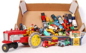 COLLECTION OF ASSORTED VINTAGE DIECAST MODELS & TOYS