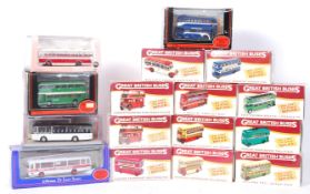 ASSORTED BOXED DIECAST MODEL BUSES - EFE, CORGI ORIGINAL OMNIBUS ETC