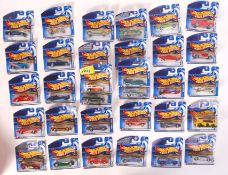 COLLECTION OF HOT WHEELS CARDED DIECAST MODEL CARS