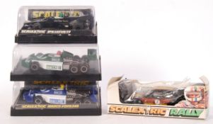COLLECTION OF ASSORTED VINTAGE SCALEXTRIC SLOT RACING CARS