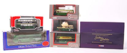 ASSORTED BOXED DIECAST MODEL BUSES - EFE, ORIGINAL OMNIBUS ETC