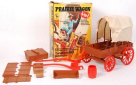 VINTAGE MARX TOYS THE LONE RANGER ' PRAIRIE WAGON ' BOXED