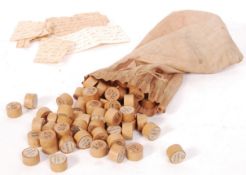 ANTIQUE LATE 19TH TO EARLY 20TH CENTURY GAMING TOKENS / COUNTERS