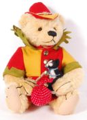 RARE WHITTLE LE WOODS 'DICK WHITTINGTON & HIS CAT ' TEDDY BEAR