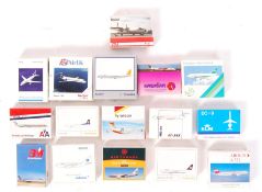GOOD COLLECTION OF SCHABAK 1:600 DIECAST MODEL AEROPLANES