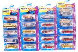 COLLECTION OF HOT WHEELS CARDED DIECAST MODEL CARS