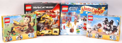 COLLECTION OF 4X ASSORTED BOXED LEGO SETS