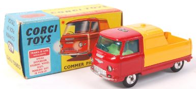 VINTAGE CORGI TOYS BOXED DIECAST MODEL 465 COMMER PICKUP TRUCK