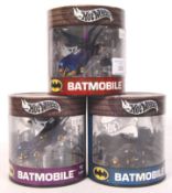 RARE FULL SET OF LIMITED EDITION HOT WHEELS BATMOBILE DIECAST