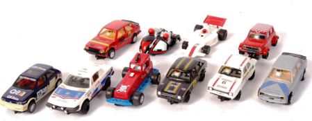 COLLECTION OF ASSORTED VINTAGE SCALEXTRIC SLOT RACING CARS