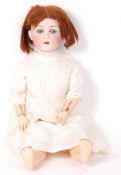19TH CENTURY ANTIQUE GERMAN GEBRUDER HEUBACH PORCELAIN DOLL