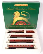 HORNBY 00 GAUGE RAILWAY TRAINSET ' GREAT BRITISH TRAINS '