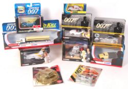 COLLECTION OF CORGI JAMES BOND 007 DIECAST MODELS