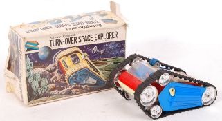 RARE VINTAGE GAKKEN ' TURN OVER SPACE EXPLORER ' PLASTIC CAR