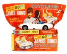 CORGI TOYS JAMES BOND 007 TOYOTA 2000GT DIECAST MO